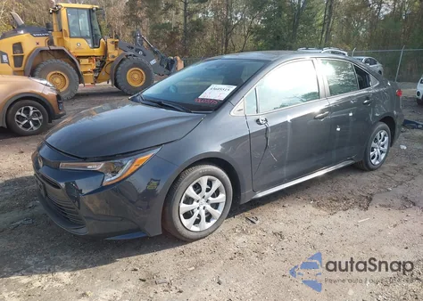 2025 Toyota Corolla Le from USA, damaged, VIN 5YFB4MDE6SP296080